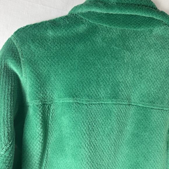 Patagonia Re-Tool Snap-T Polartec Pullover Womens S Emerald Green Fleece Sweater - Picture 9 of 13